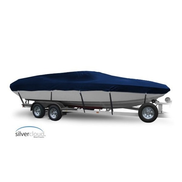 Eevelle Silvercloud Boat Cover PERFORMANCE BOAT Inboard 19' 6in. L 96in. W Navy SCPERF1996-NVY - main